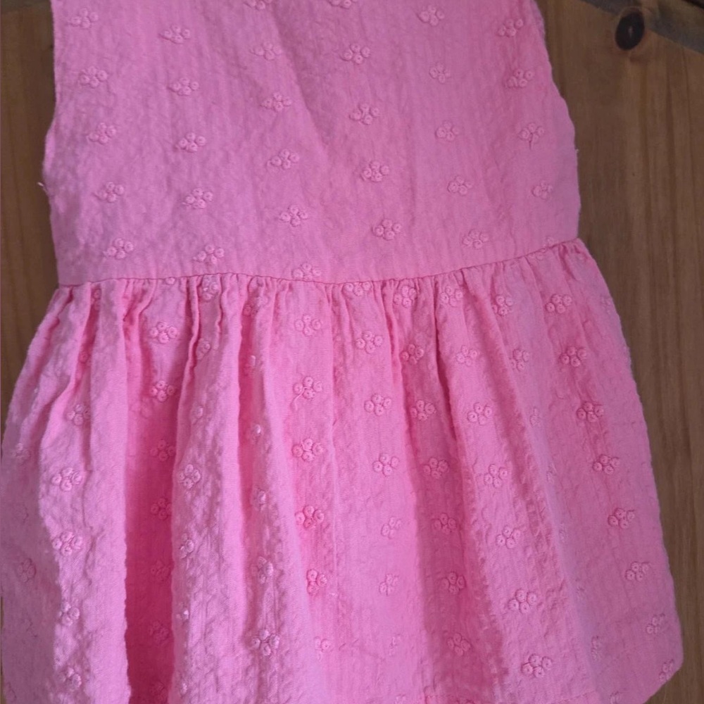 Elegant Pink Sleeveless Dress
